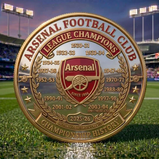 Arsenal 2025–26 Premier League Champions Commemorative Plate