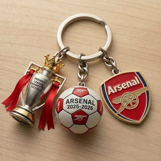 Arsenal 2025–2026 Premier League Champions Keychain